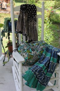 These items are dangerous.  Wear only unpatterned clothing, preferably made from dragon hide.